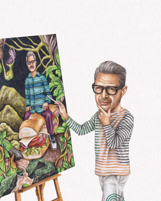 Jeff Goldblum Self Portrait