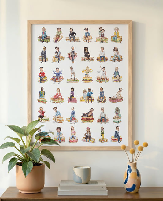 Limited Edition 18"x24" Collage Print #3