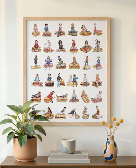 Limited Edition 18"x24" Collage Print #4