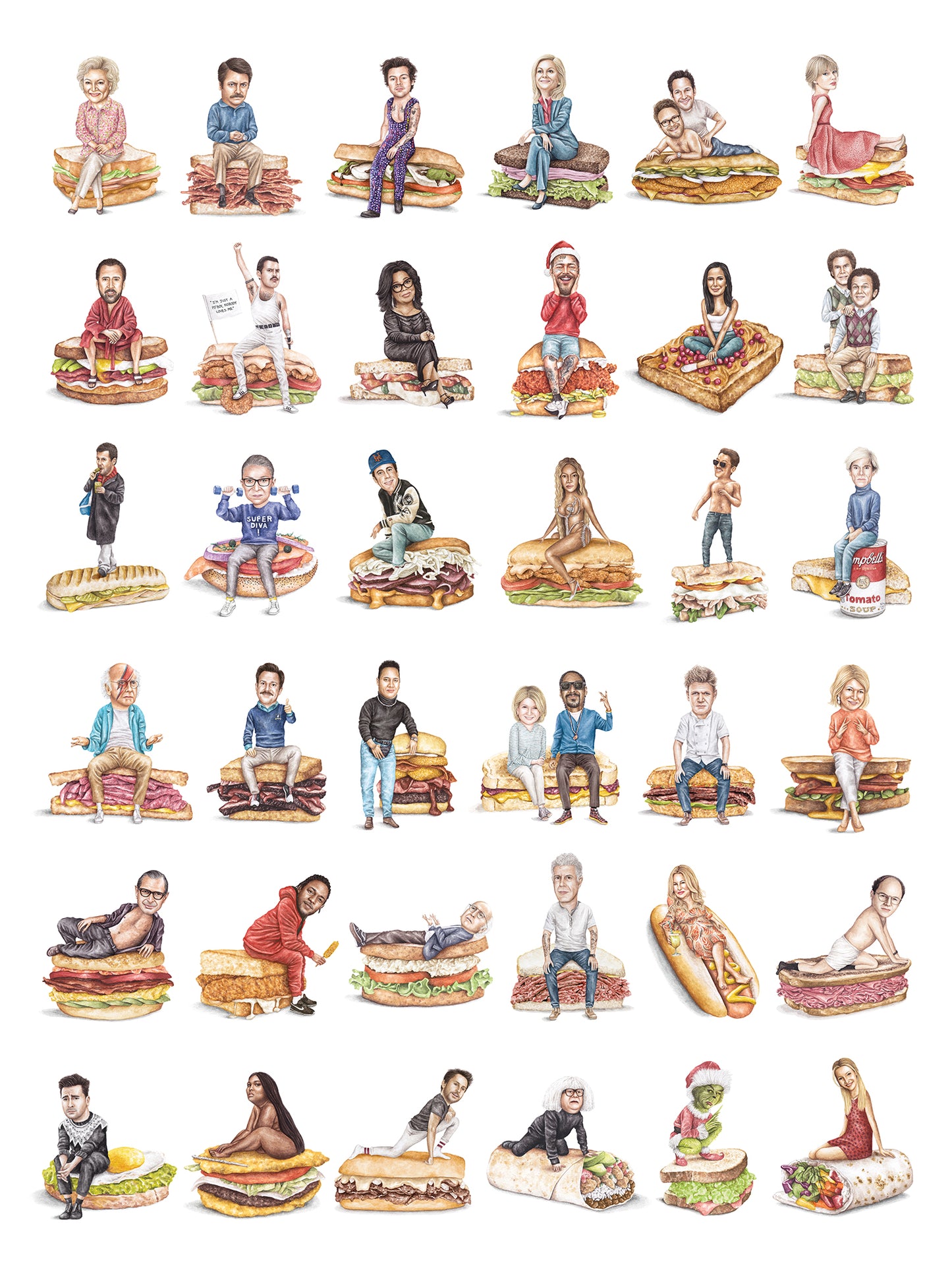 Limited Edition 18"x24" Collage Print #4