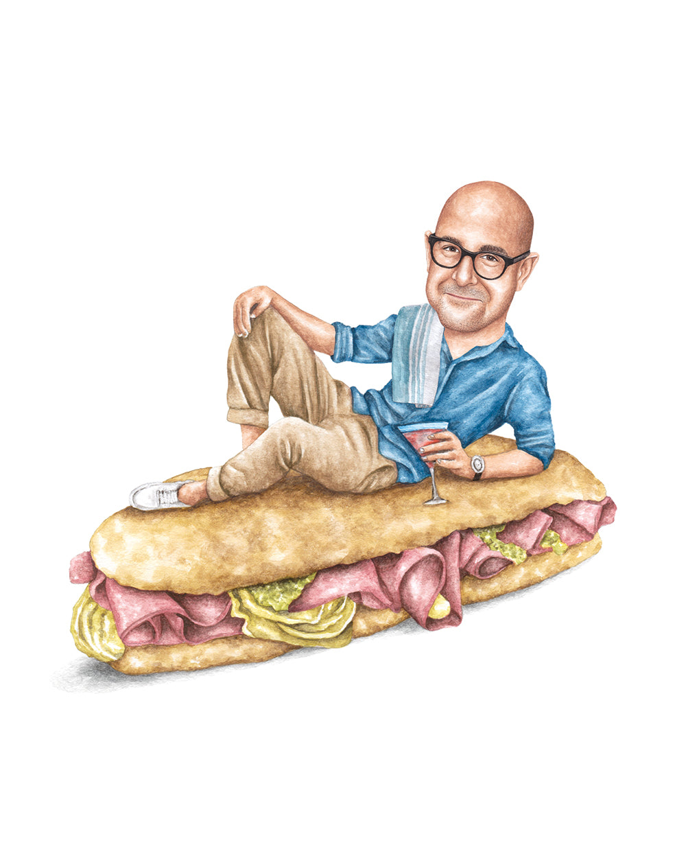 Stanley tucci deals sandwich