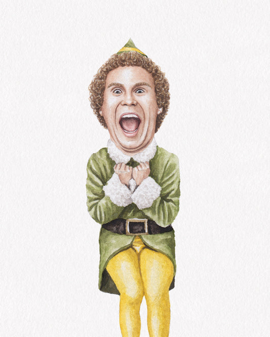 Buddy The Elf Print
