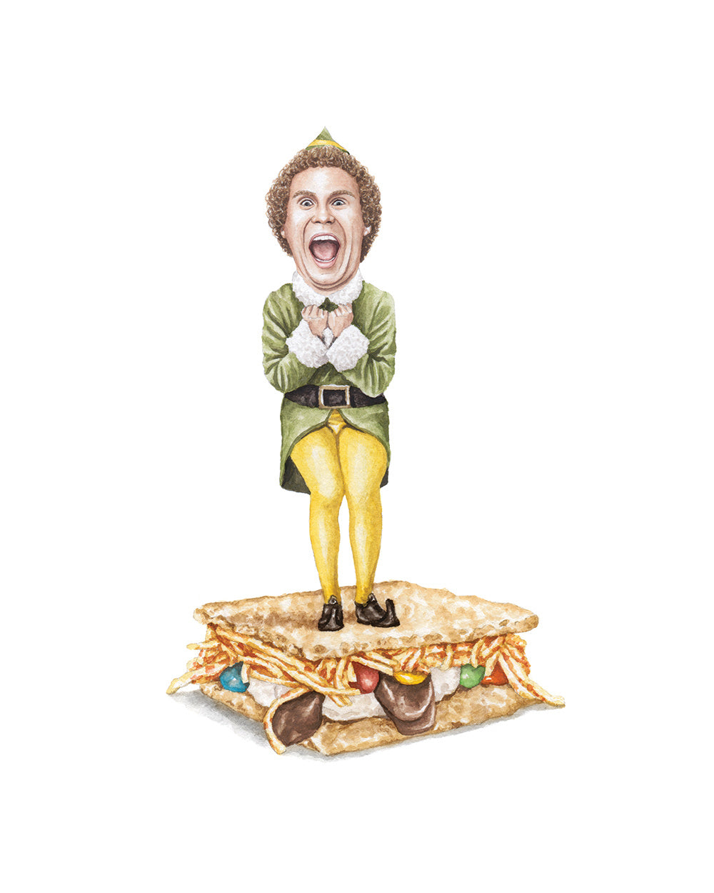 Buddy The Elf Print