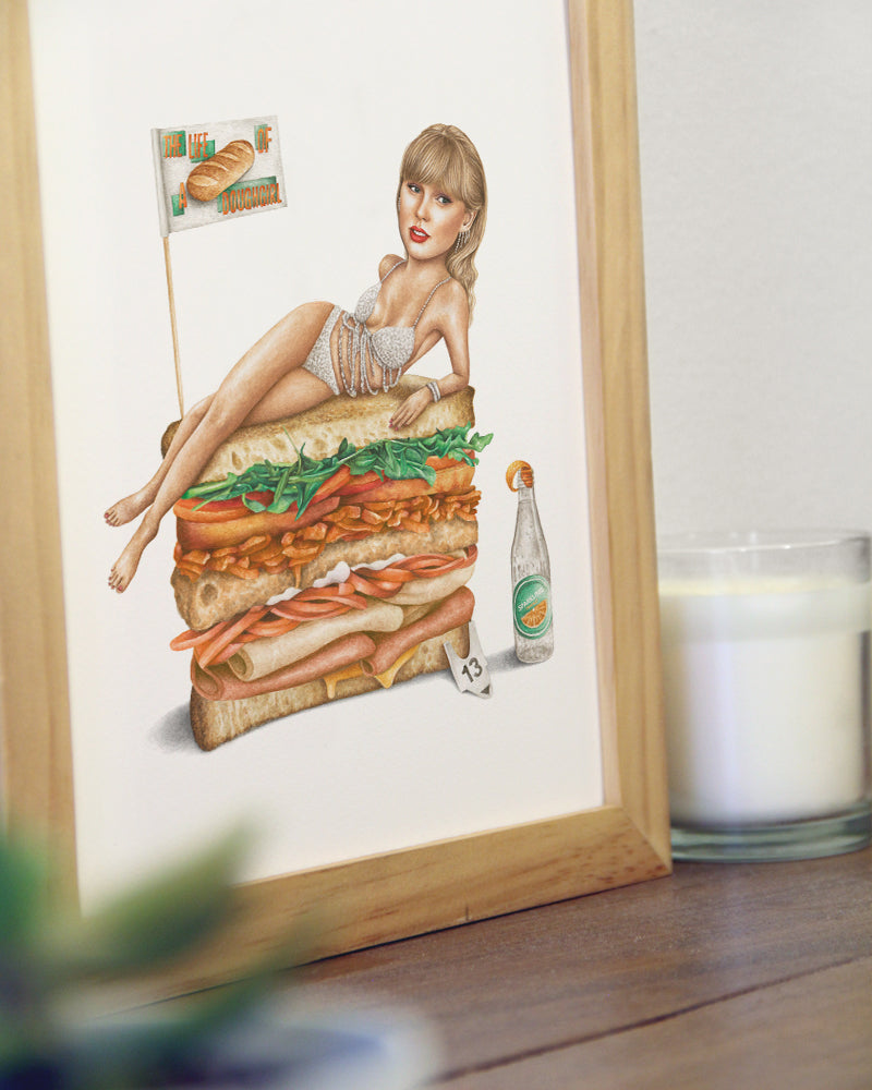 Taylor Swift Club Sandwich