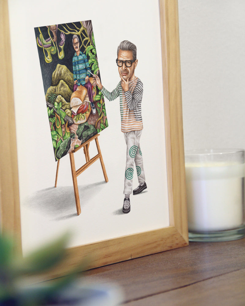Jeff Goldblum Self Portrait