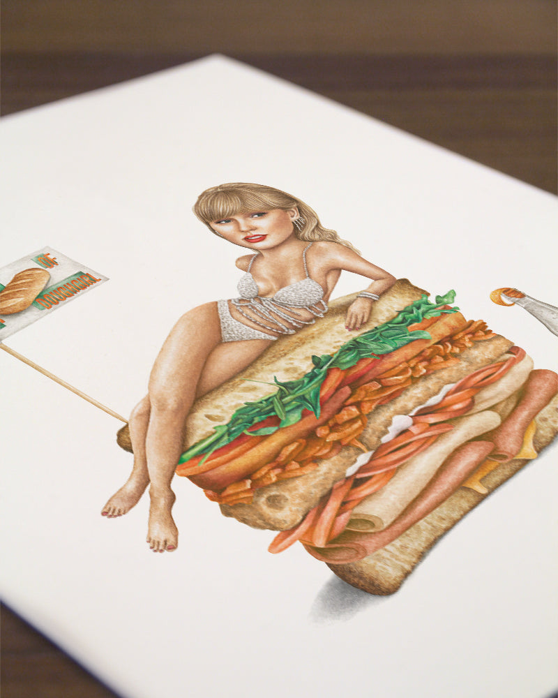 Taylor Swift Club Sandwich