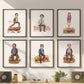 The Office 6-Pack 16x20 black frame set