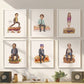 The Office 6-Pack 16x20 white frame set