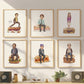 The Office 6-Pack 16x20 wood frame set