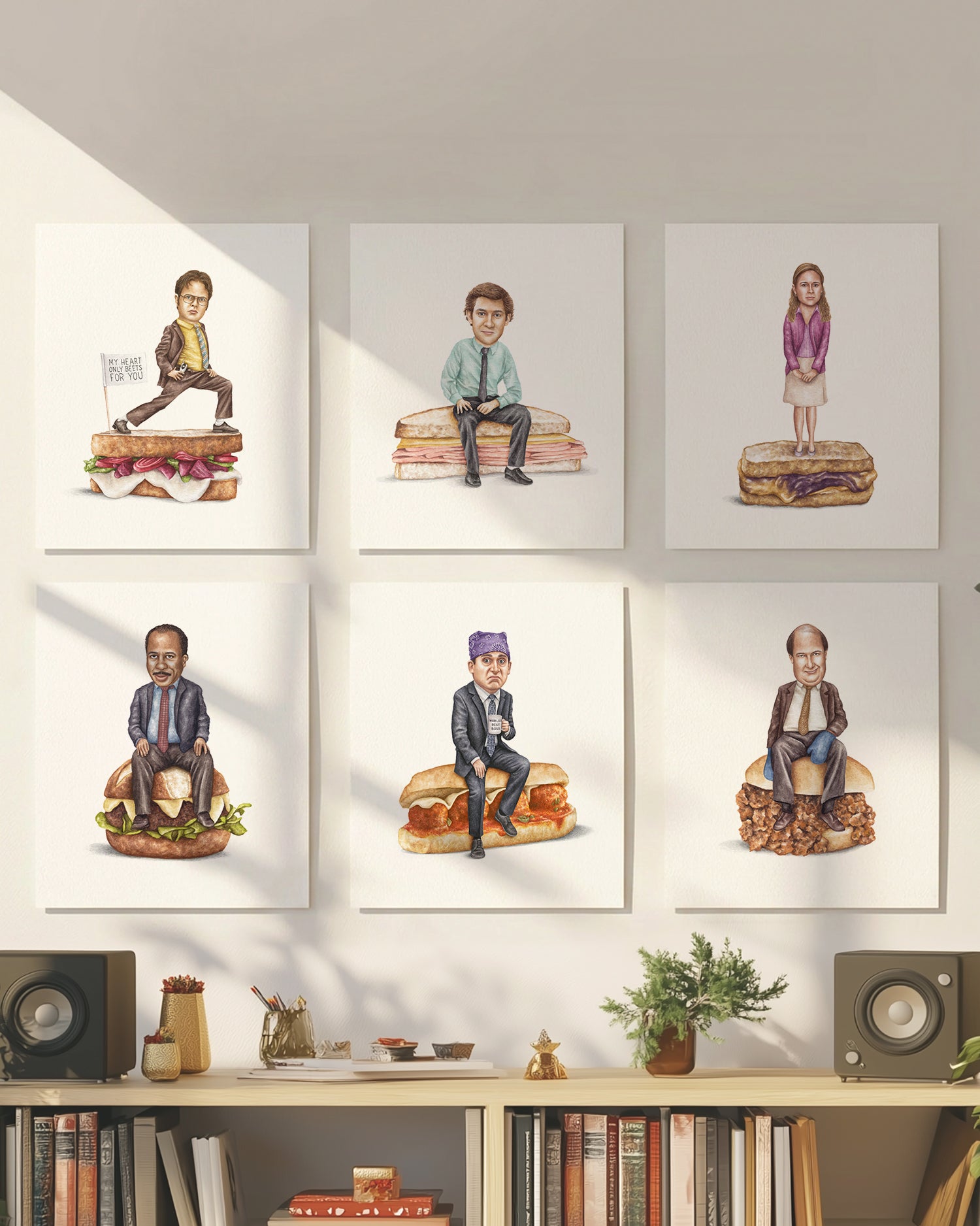 The Office 6-Pack 16x20 unframed set