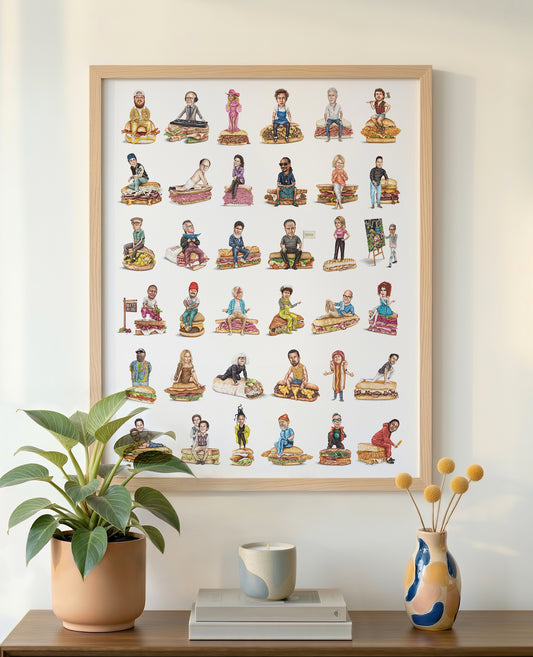 Limited Edition 18"x24" Collage Print #5