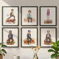 The Office 6-Pack 8x10 black frame set