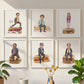 The Office 6-Pack 8x10 white frame set