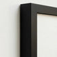Black frame closeup