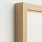 Wood frame closeup