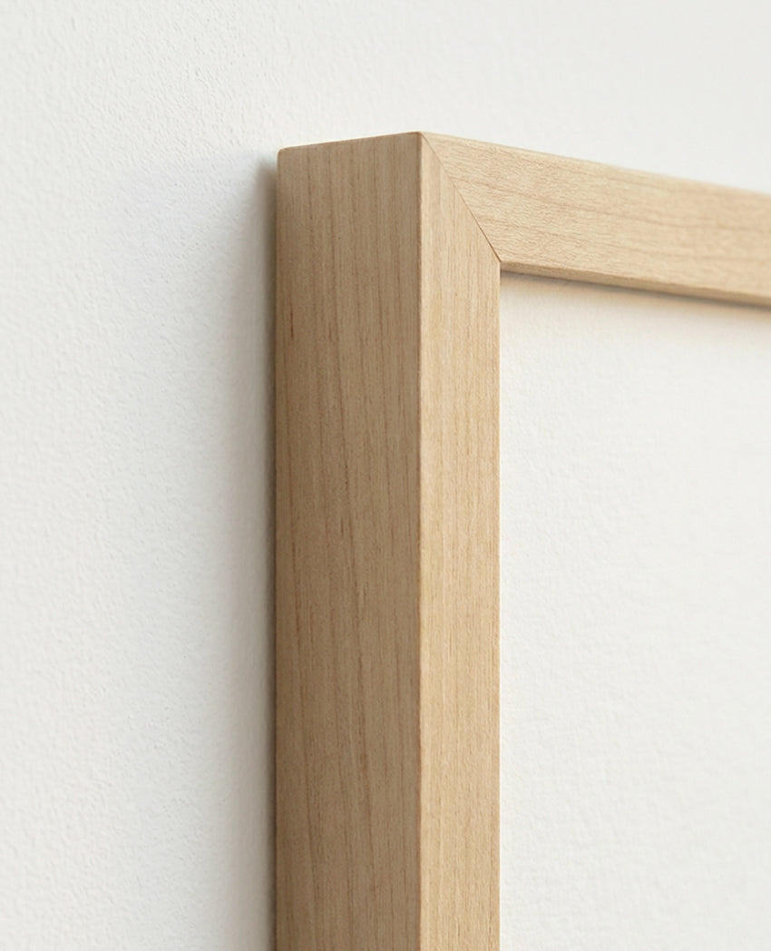 Wood frame closeup