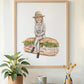 Diane Keaton 16x20 Wood Frame