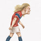 Erling Haaland watercolor art print — alternate view