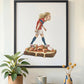Erling Haaland 16x20 print in black frame