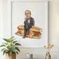 The Godfather 16x20 print in white frame