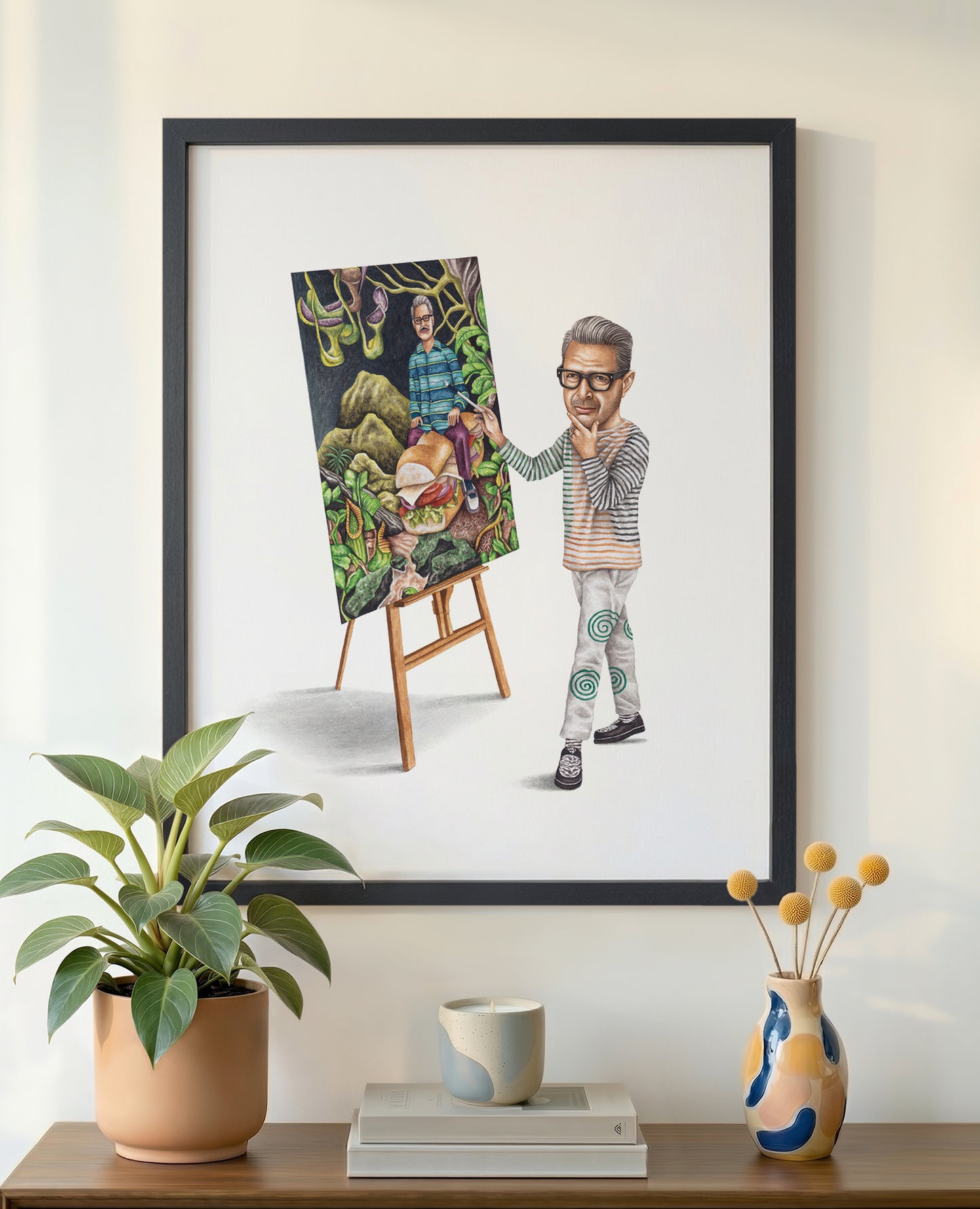 Jeff Goldblum Self Portrait
