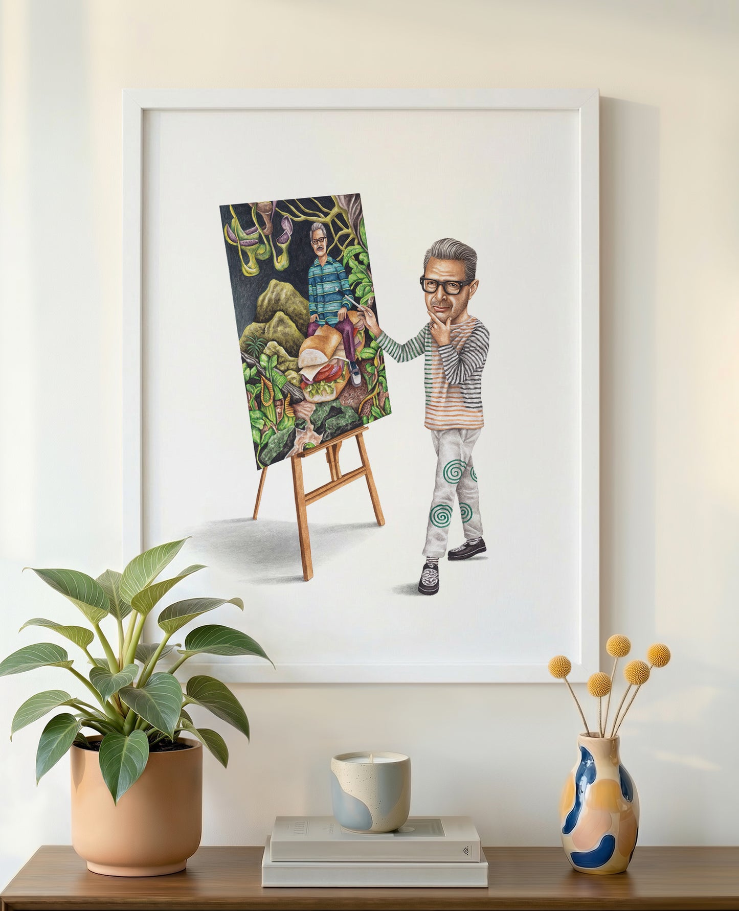 Jeff Goldblum Self Portrait