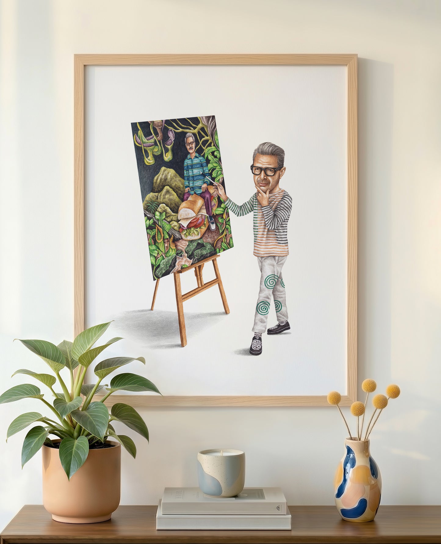 Jeff Goldblum Self Portrait