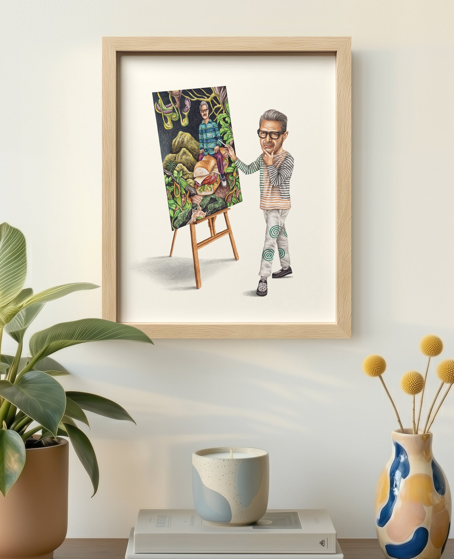 Jeff Goldblum Self Portrait