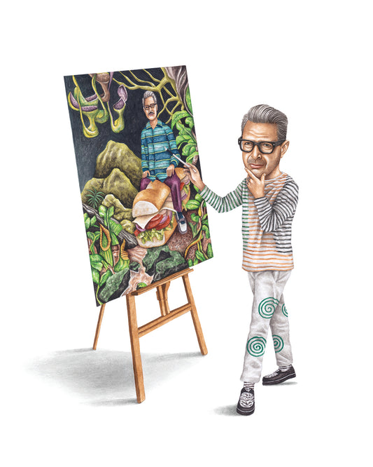 Jeff Goldblum Self Portrait