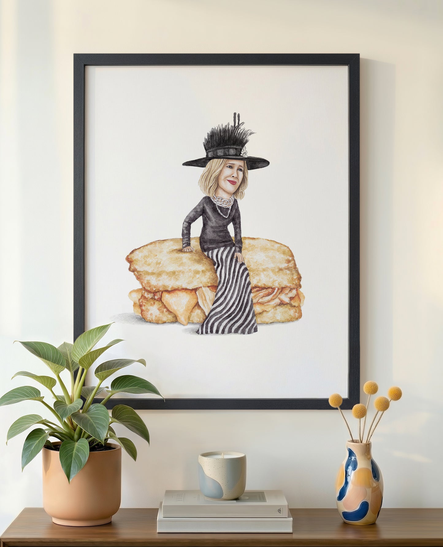 Moira Schitt's Creek 16x20 Black Frame