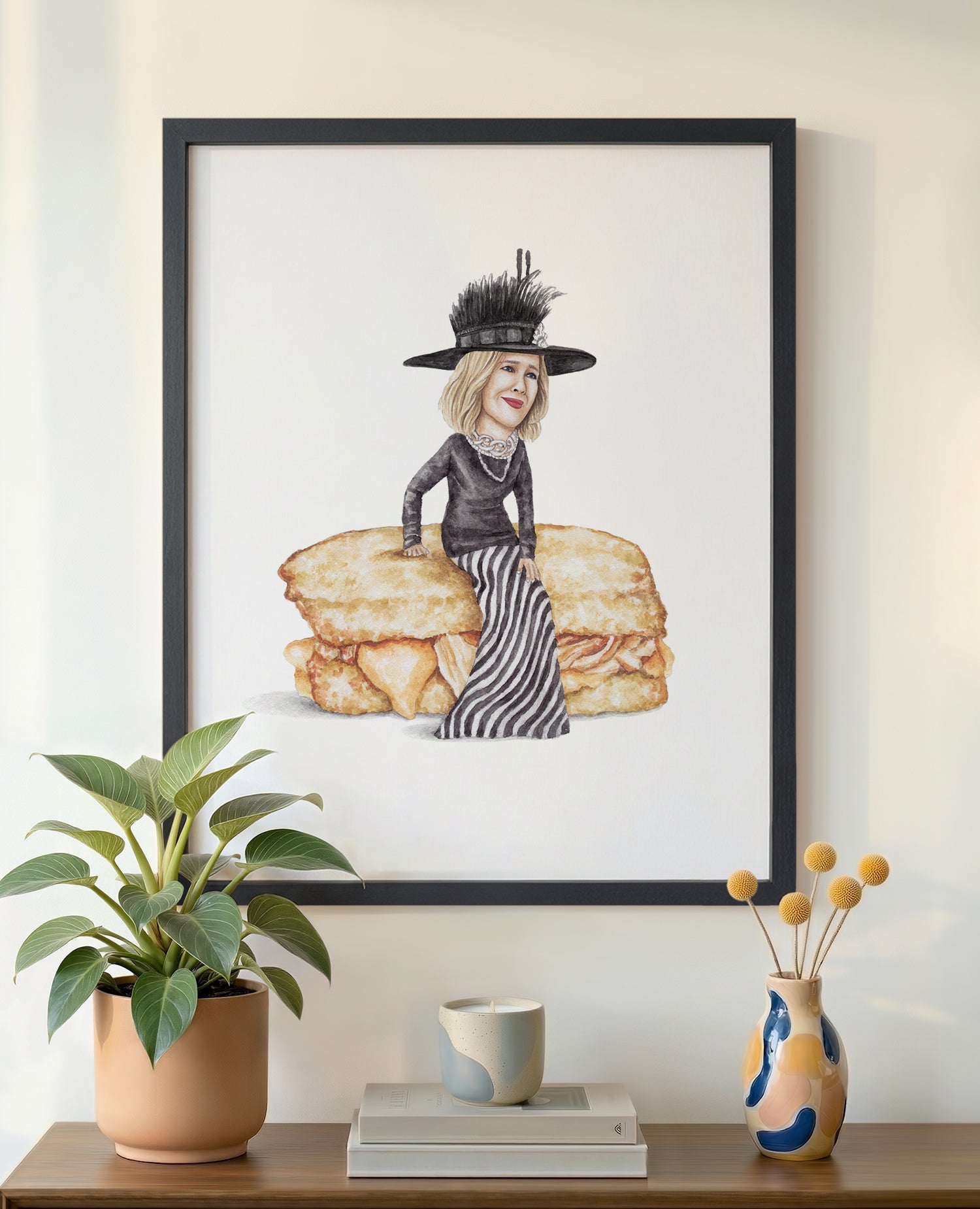 Moira Schitt's Creek 16x20 Black Frame