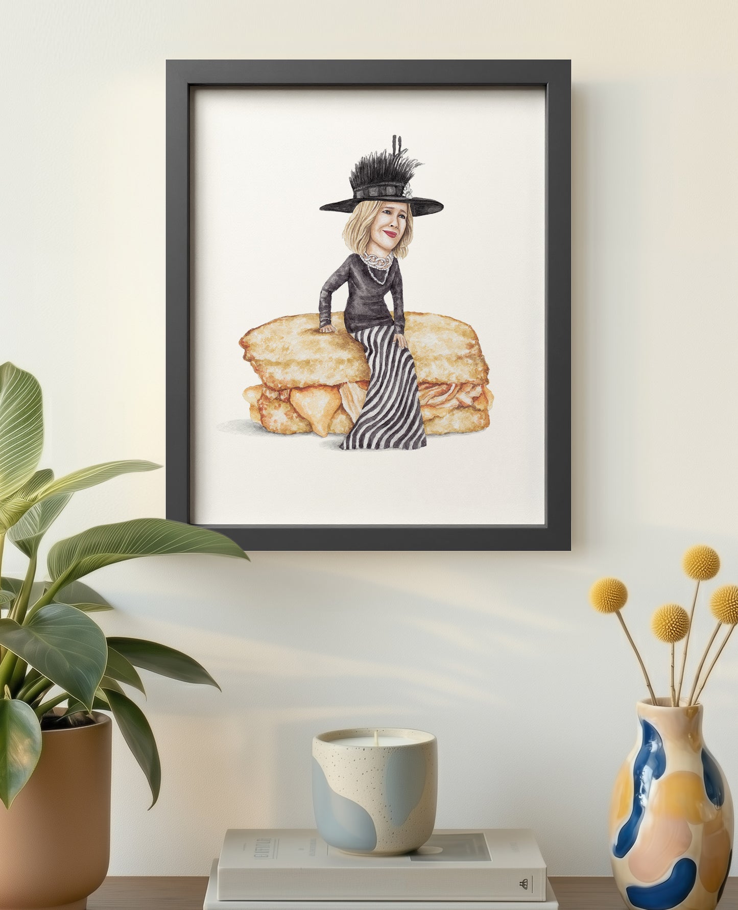 Moira Schitt's Creek 8x10 Black Frame