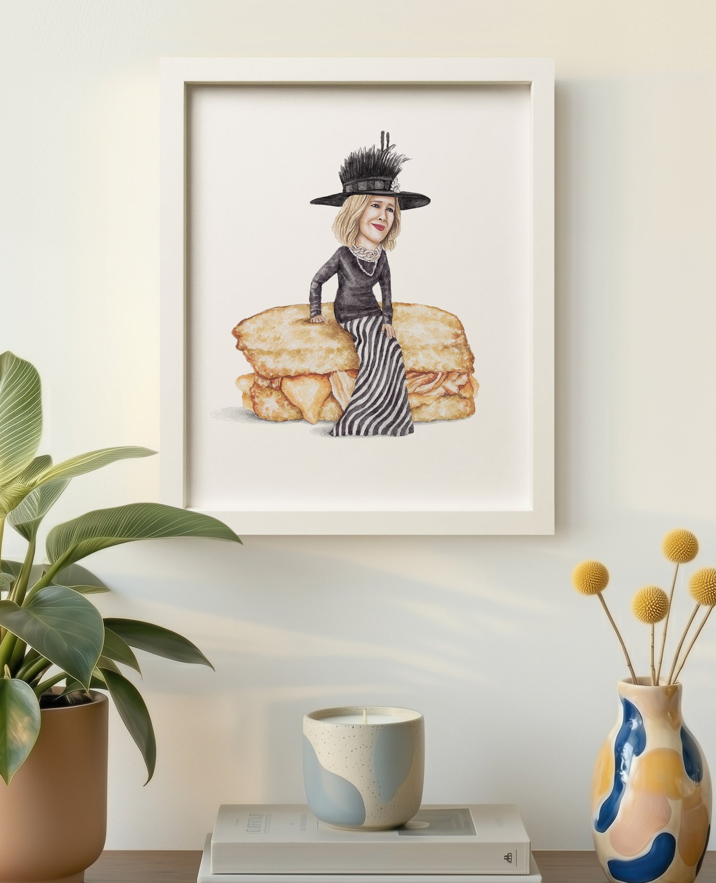 Moira Schitt's Creek 8x10 White Frame
