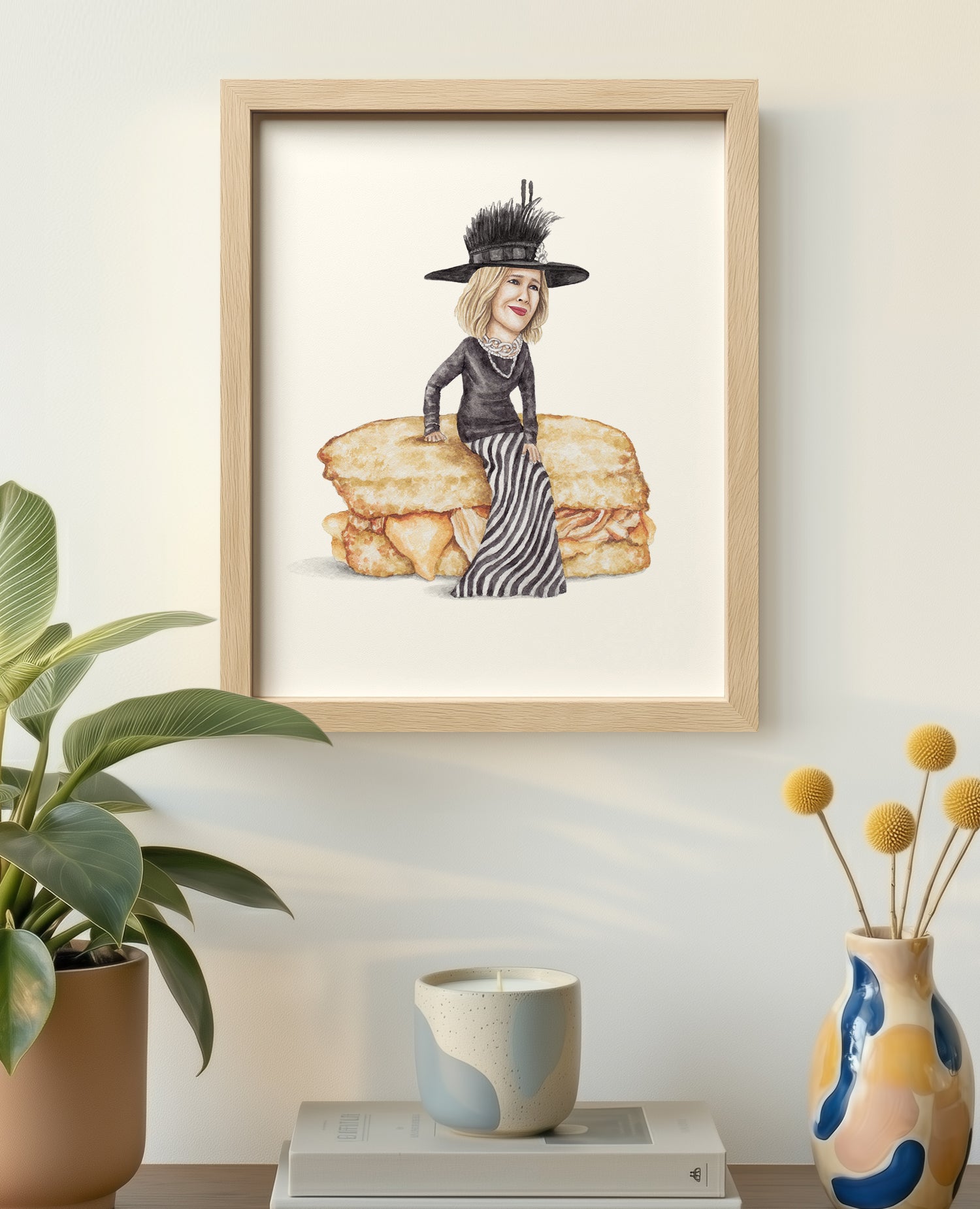 Moira Schitt's Creek 8x10 Wood Frame