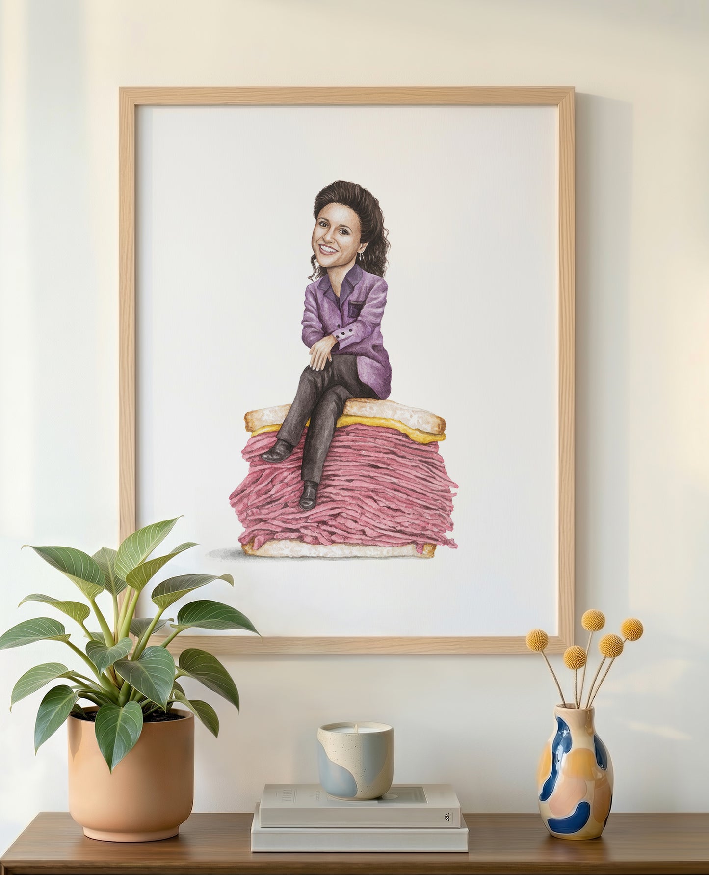 Julia Louis-Dreyfus as Elaine Benes
