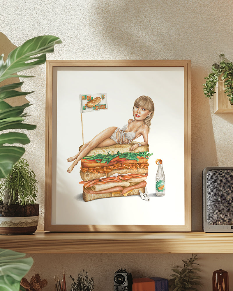 Taylor Swift Club Sandwich