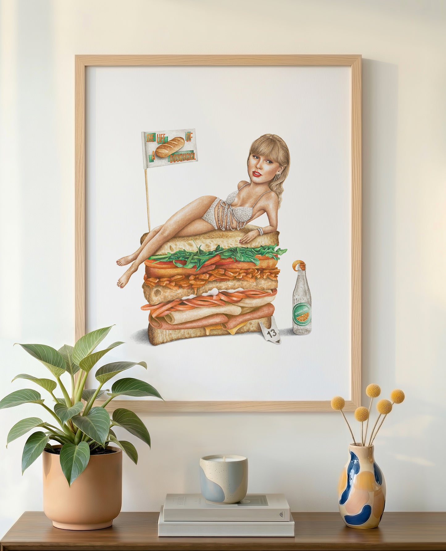 Taylor Swift Club Sandwich