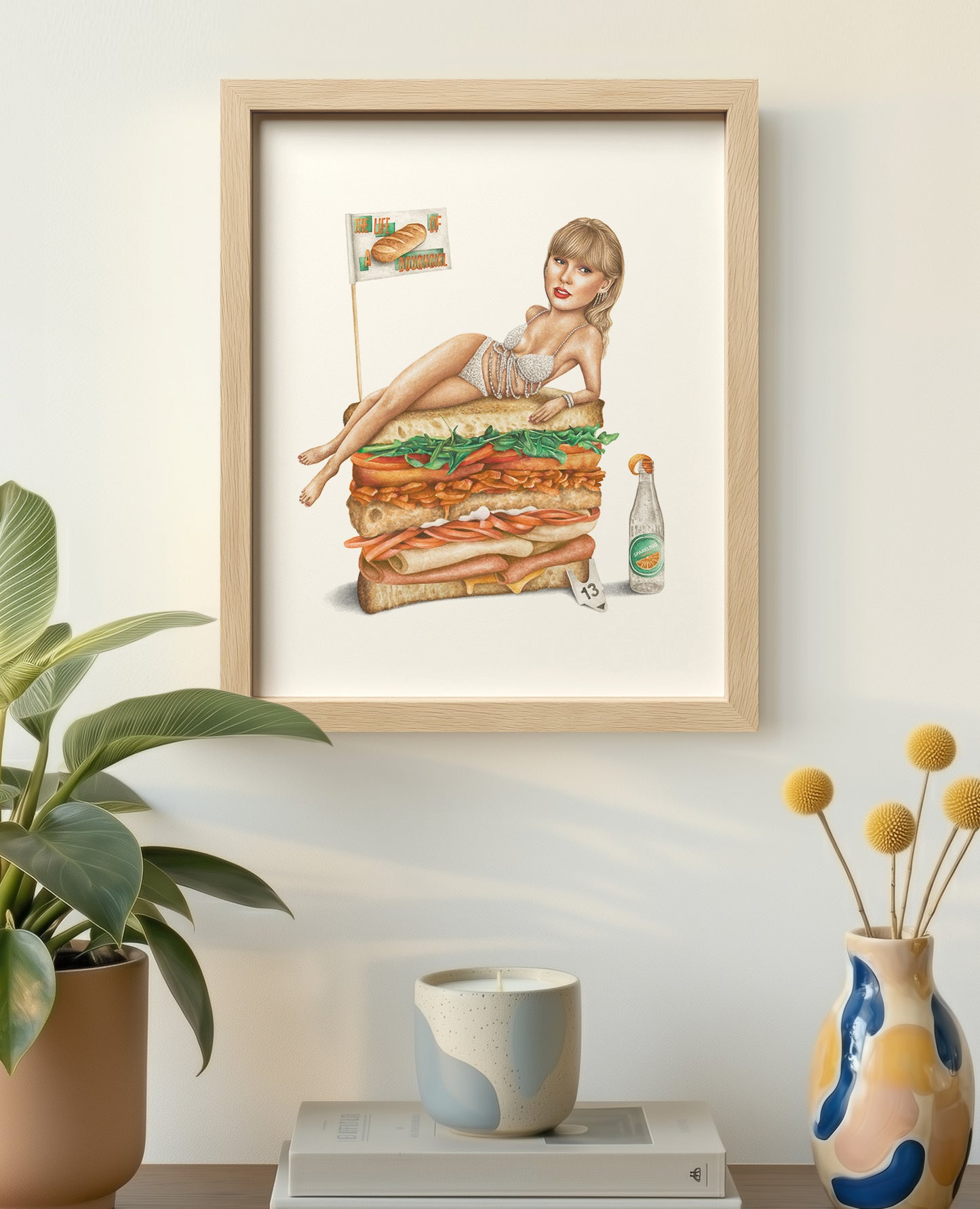 Taylor Swift Club Sandwich