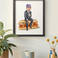 The Office Michael Scott 8x10 print in black frame