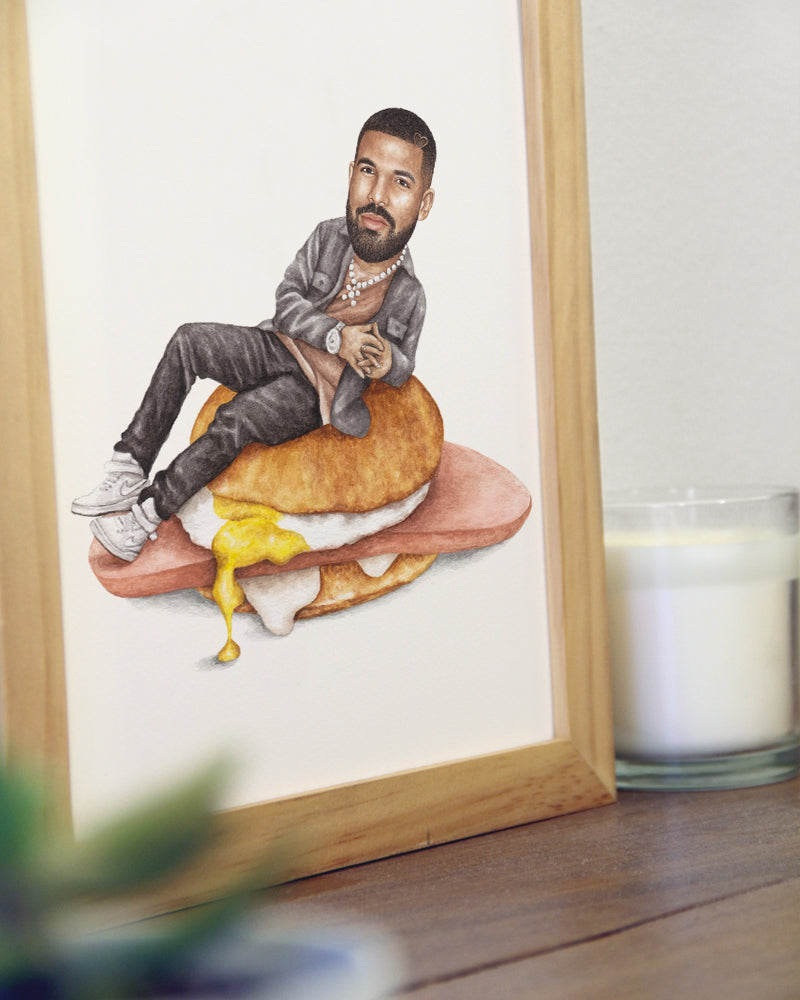 Drake #2 – Celebs On Sandwiches