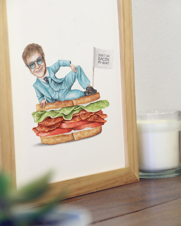 Elton John – Celebs On Sandwiches